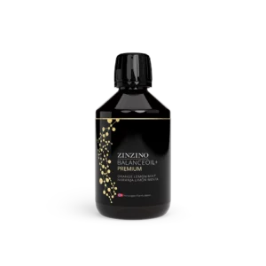 BalanceOil+ Premium Zinzino 300ml - aceite de Omega-3 de grado farmacéutico con sabor naranja-limón-menta, formulación noruega avanzada