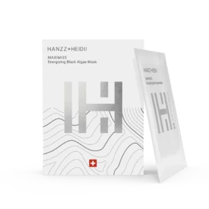 Mascarilla de algas negras MAXIMIZE de HANZZ+HEIDII - detoxificación y energía para la piel