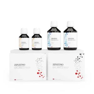 Kit Zinzino BalanceOil+ y BalanceTest: suplemento de omega-3 y prueba de equilibrio nutricional.