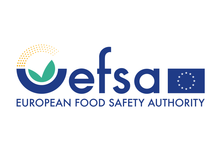 Logotipo de la Autoridad Europea de Seguridad Alimentaria (EFSA) con texto en inglés.