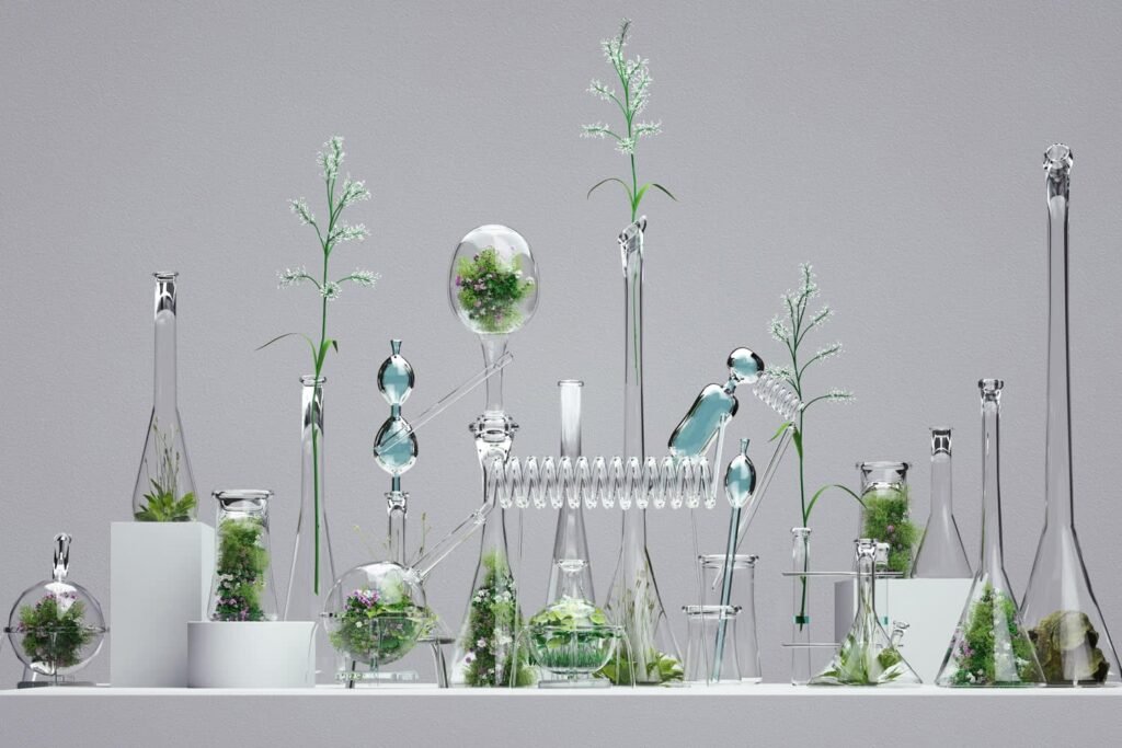 Tecnología de células madre vegetales para cuidado de la piel con botón '