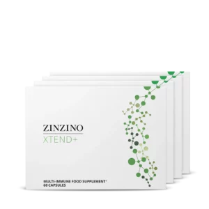 Kit 4 Xtend+ de Zinzino - suplemento multinmune, 60 cápsulas cada uno