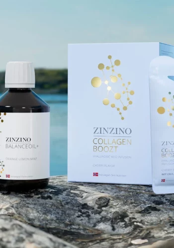 Pack Collagen Boozt + BalanceOil de Zinzino: combinación premium de colágeno marino y Omega-3 para belleza y salud integral